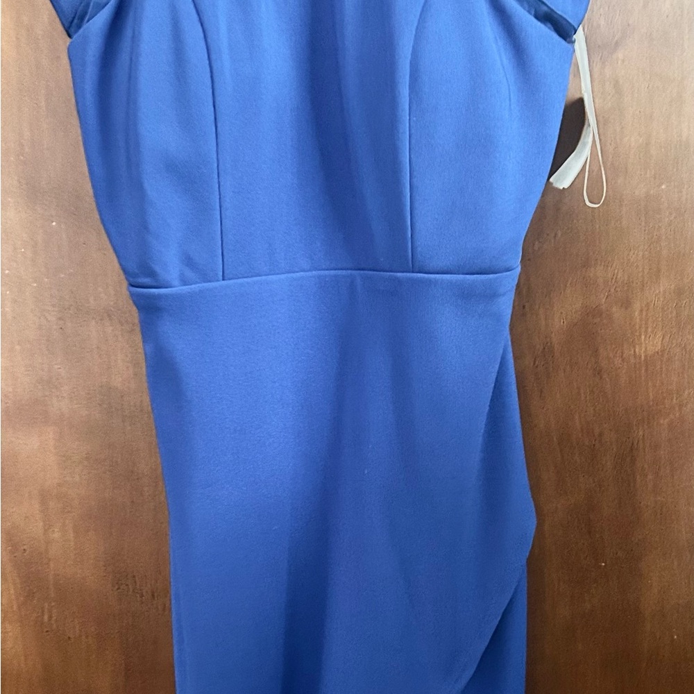 Elegant Blue Women's Dress